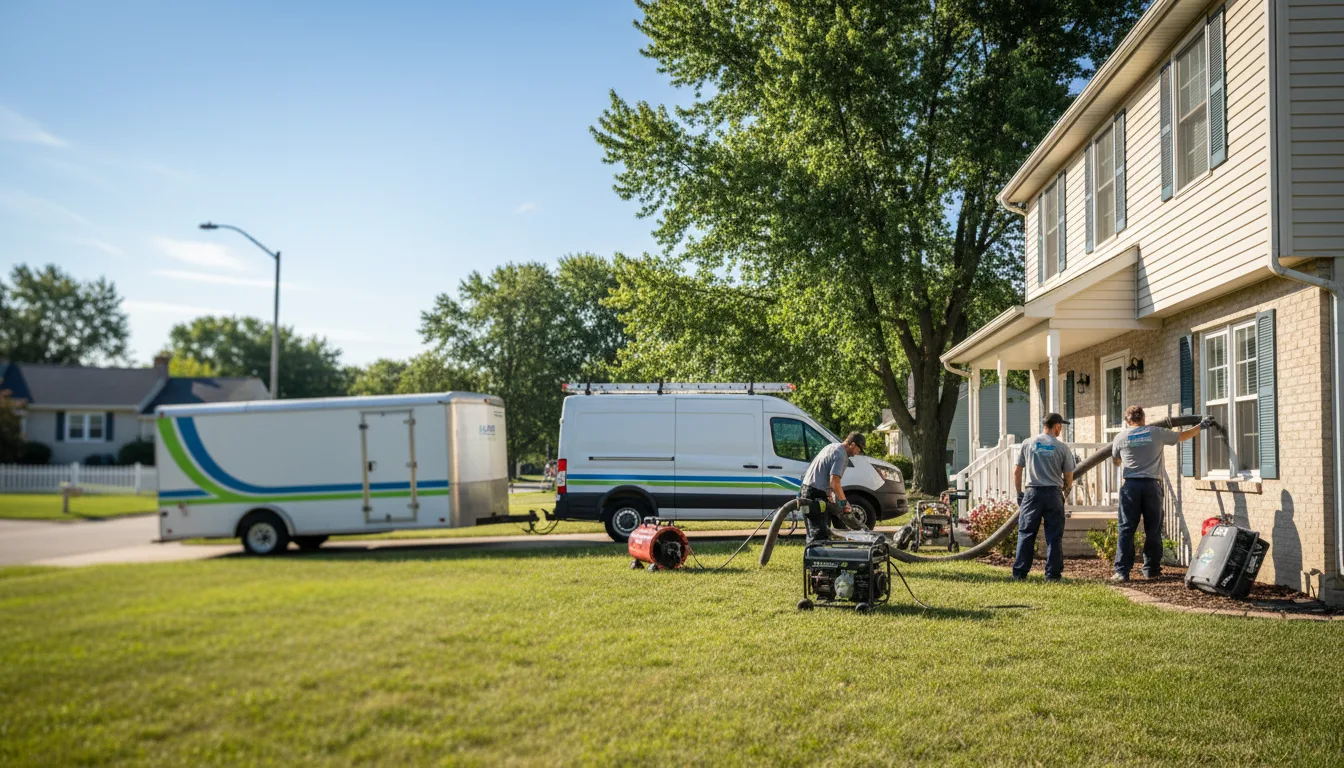 Flooded Basement Restoration And Cleanup With Repair in Ralston, NE near me